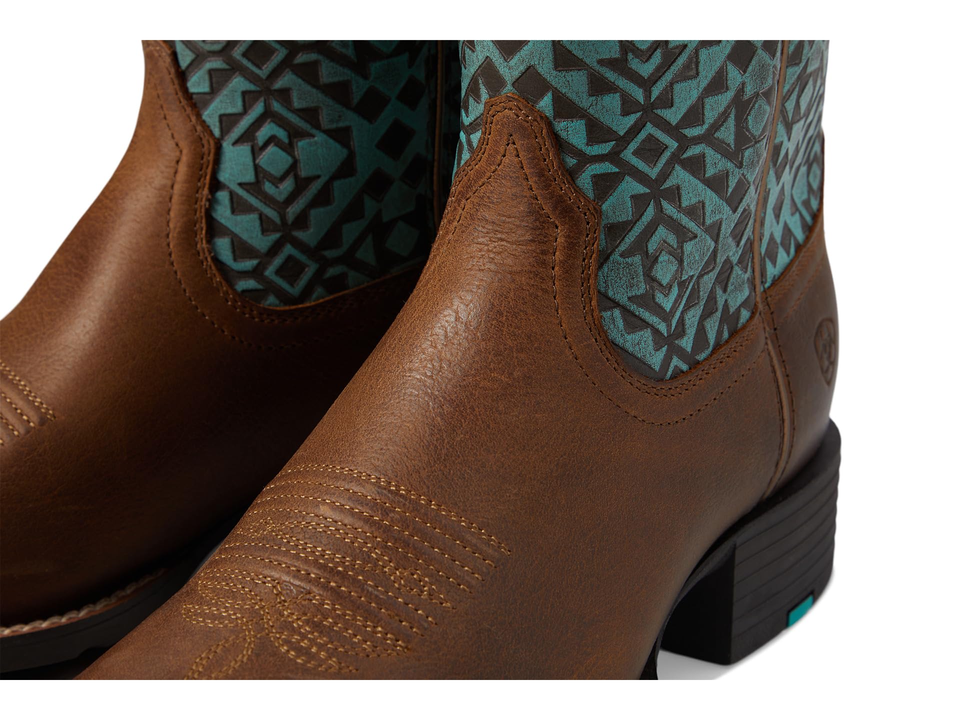 Ботинки Ariat Round Up Wide Square Toe Western Boots