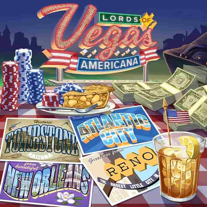 

Настольная игра Lone Shark Games Lords of Vegas - Americana