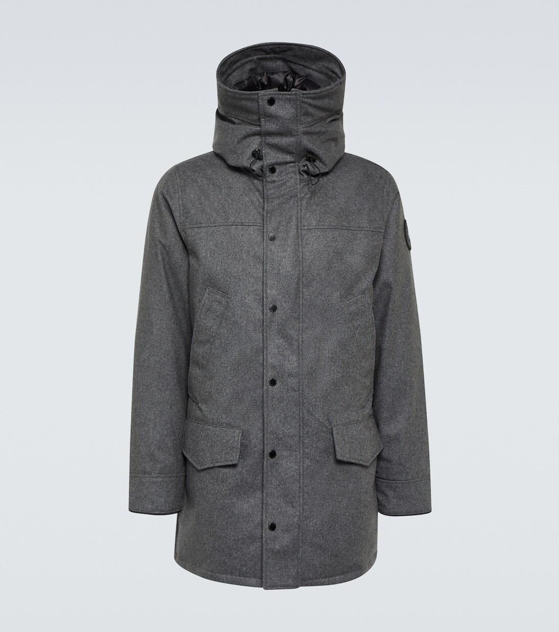

Парка langford из смесовой шерсти Canada Goose, серый