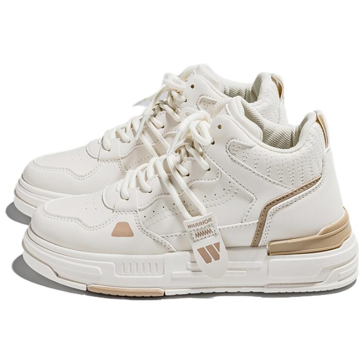 

Кроссовки WARRIOR Skateboarding Shoes Women's High-top, белый