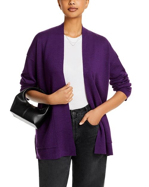

Свободный кардиган Eileen Fisher, цвет Purple
