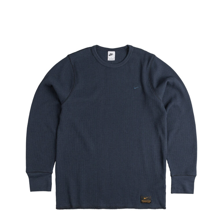 

Футболка Life Heavy Waffle Longsleeve Nike, черный