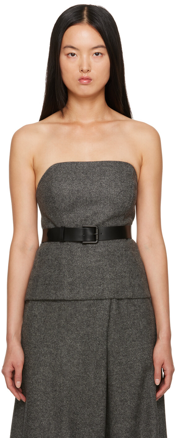 

Серая майка Eliadi Max Mara