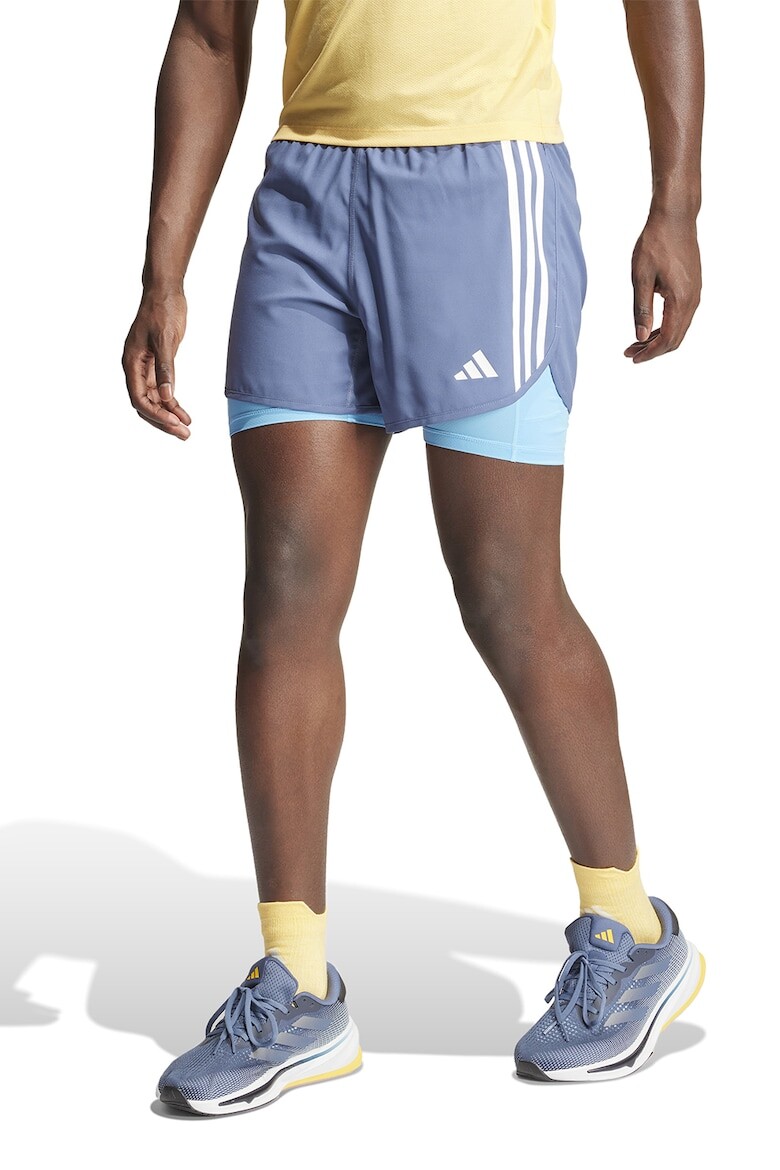 

Шорты для бега с логотипом Own The Run Adidas Performance, синий