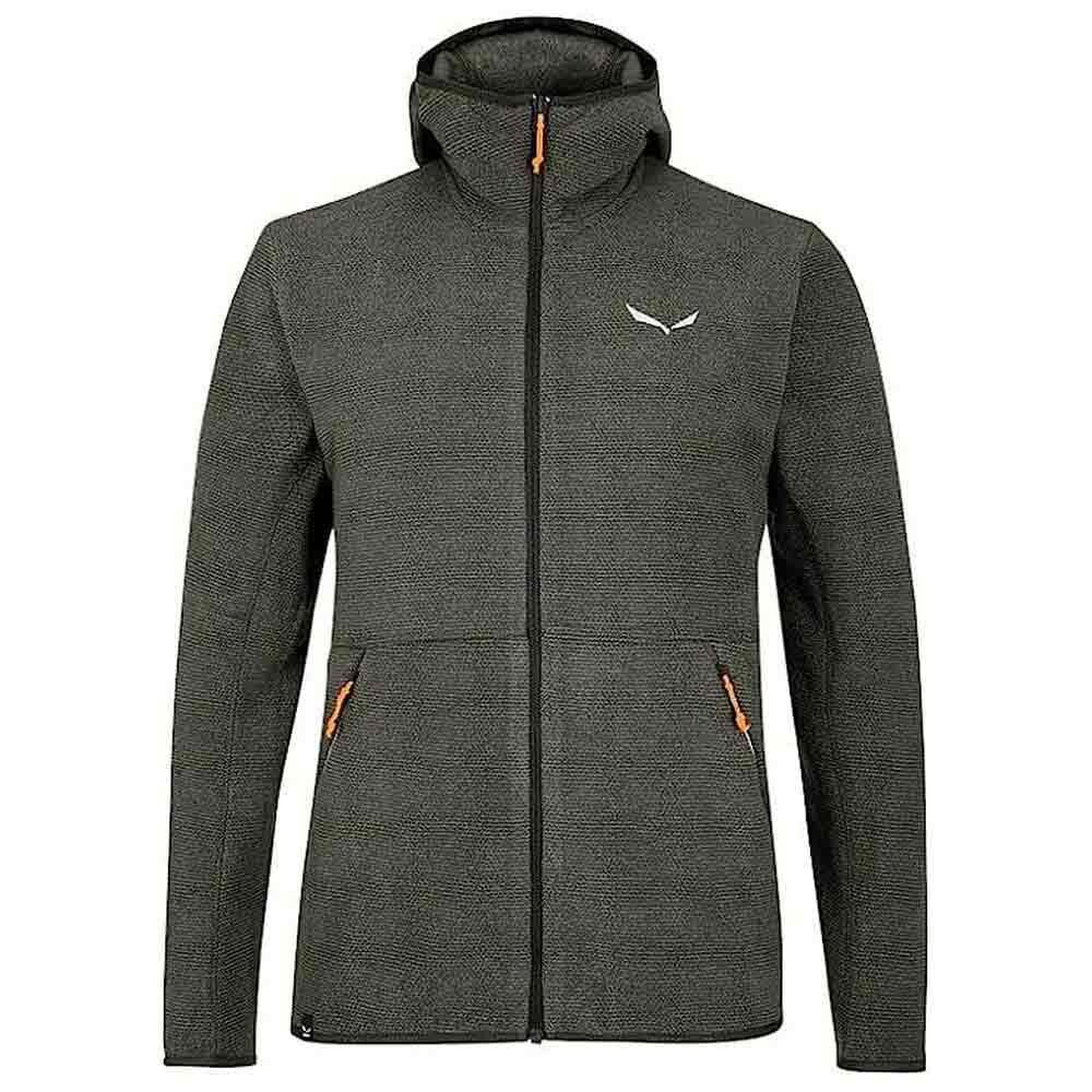 

Толстовка Salewa Nuvolo Polarlite Hooded, зеленый