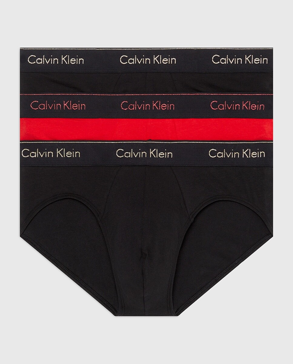 

Комплект из 3 мужских трусов Calvin Klein, черный