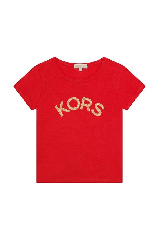 

Детская хлопковая футболка Michael Kors, красный