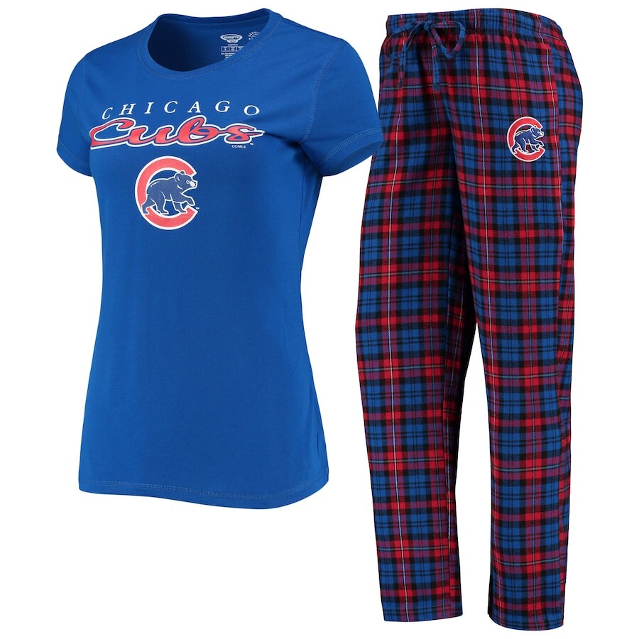 

Пижамный комплект Concepts Sport Chicago Cubs, роял