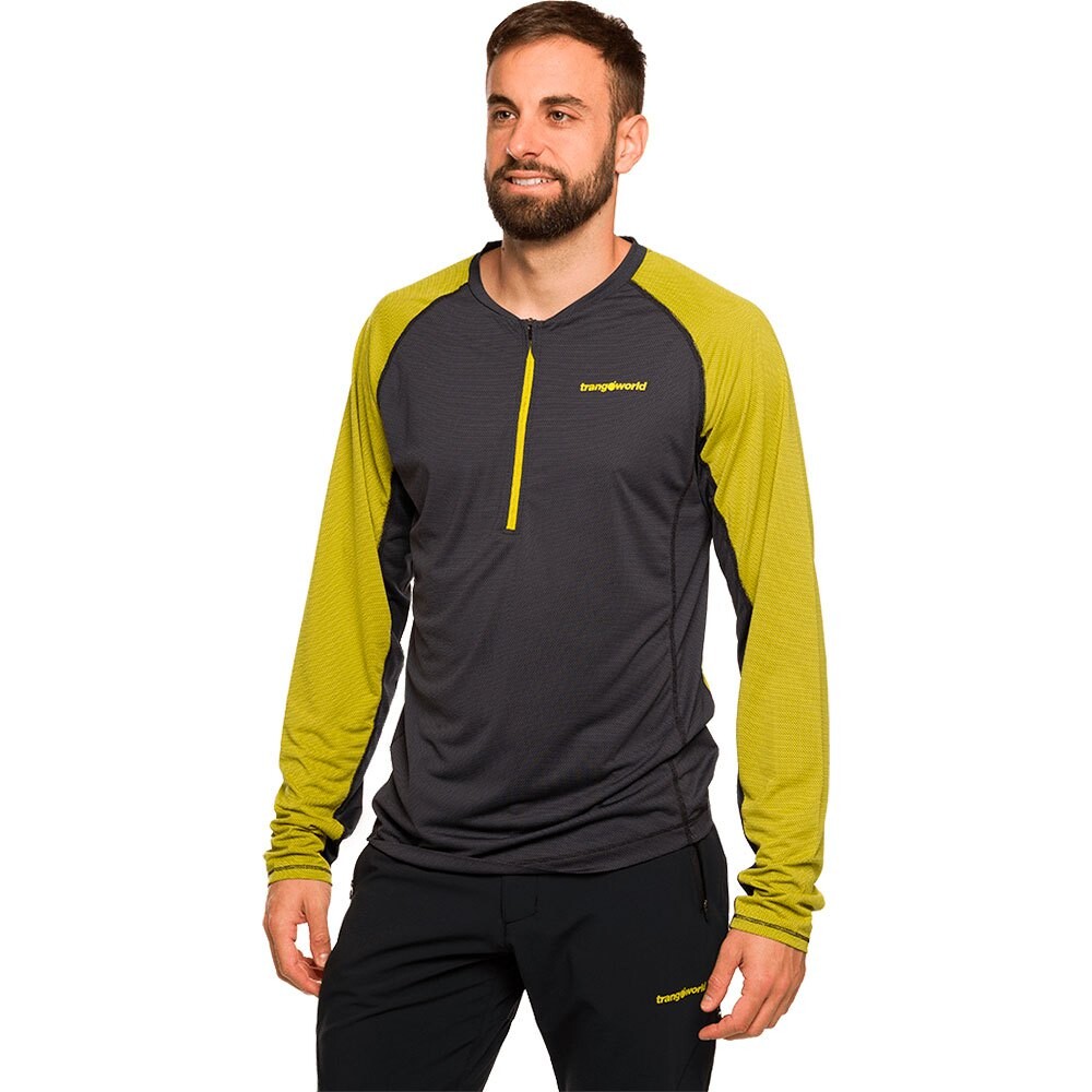 

Лонгслив Trangoworld Robiel Half Zip, черный