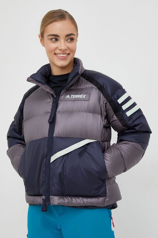 

Спортивная пуховая куртка Utilitas adidas, темно-синий