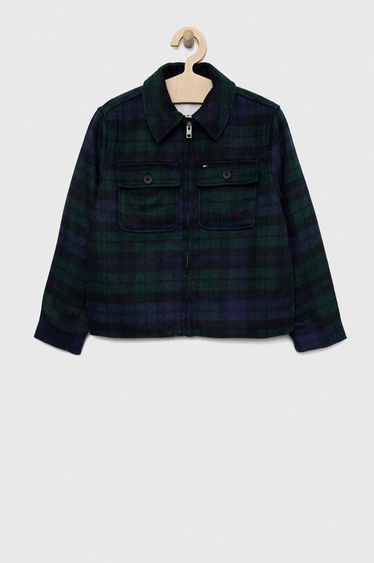 

Детская куртка Tommy Hilfiger, зеленый