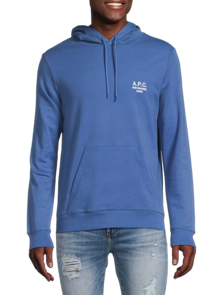 

Толстовка с логотипом A.P.C., синий