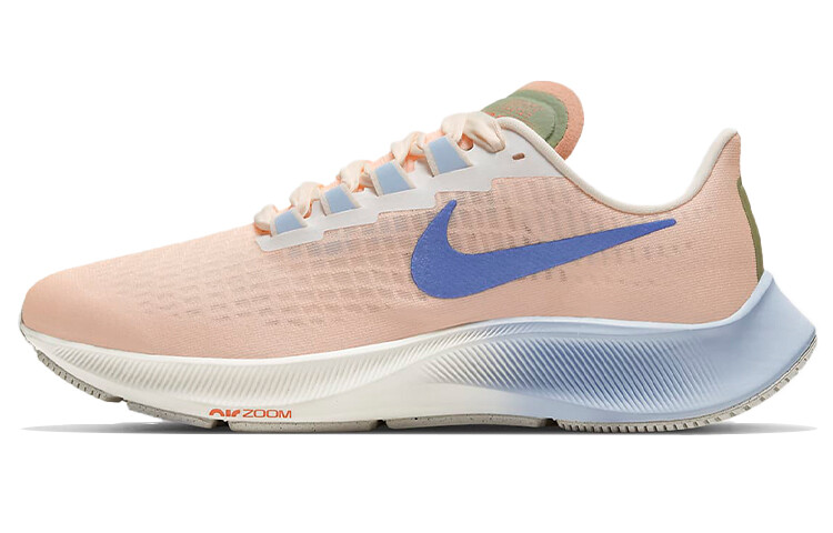 

Nike Air Zoom Pegasus 37 Hydrogen Blue Electro Orange (женские)