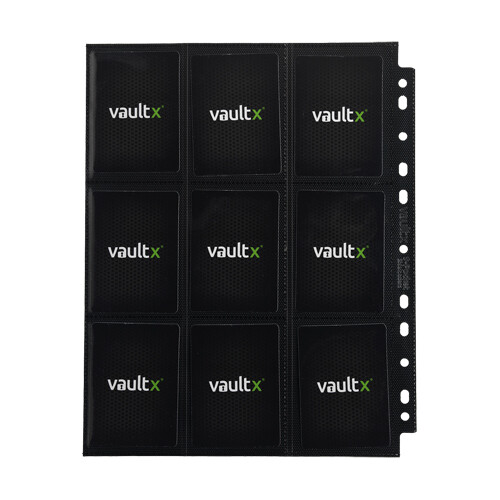

Чехол для карточек Vault X – 9-Pocket Sideloaders (50 Pack) – Black