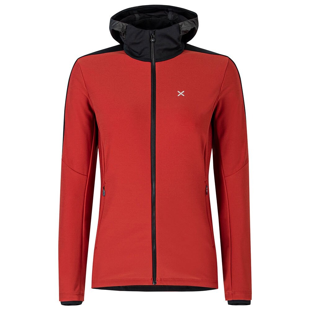 

Толстовка на молнии Montura Sporty Winter Hooded, красный