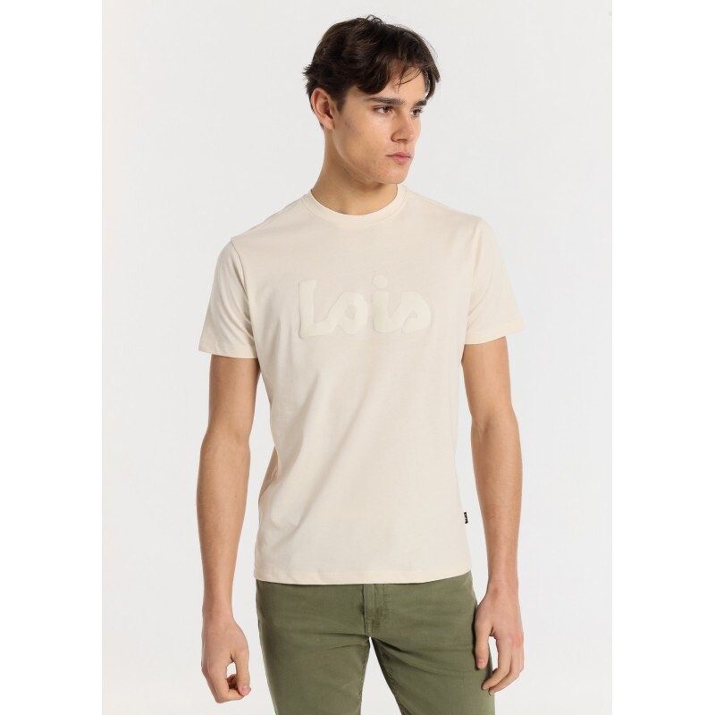 

Футболка Lois Jeans Puff, бежевый