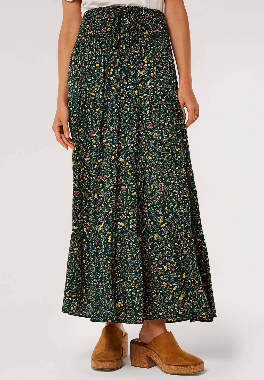 

Юбка плиссе FLORAL SMOCK Apricot, цвет green