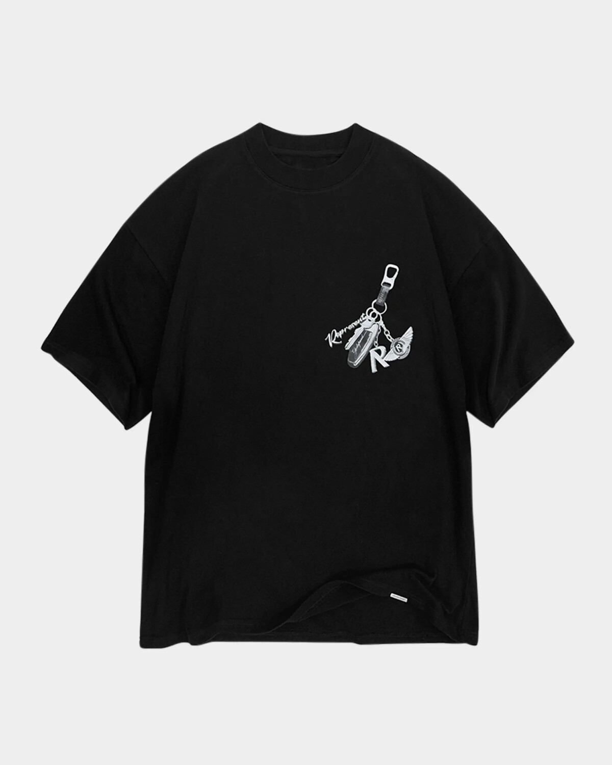 

Мужская футболка «Ключи от клуба» Represent, цвет Jet Black