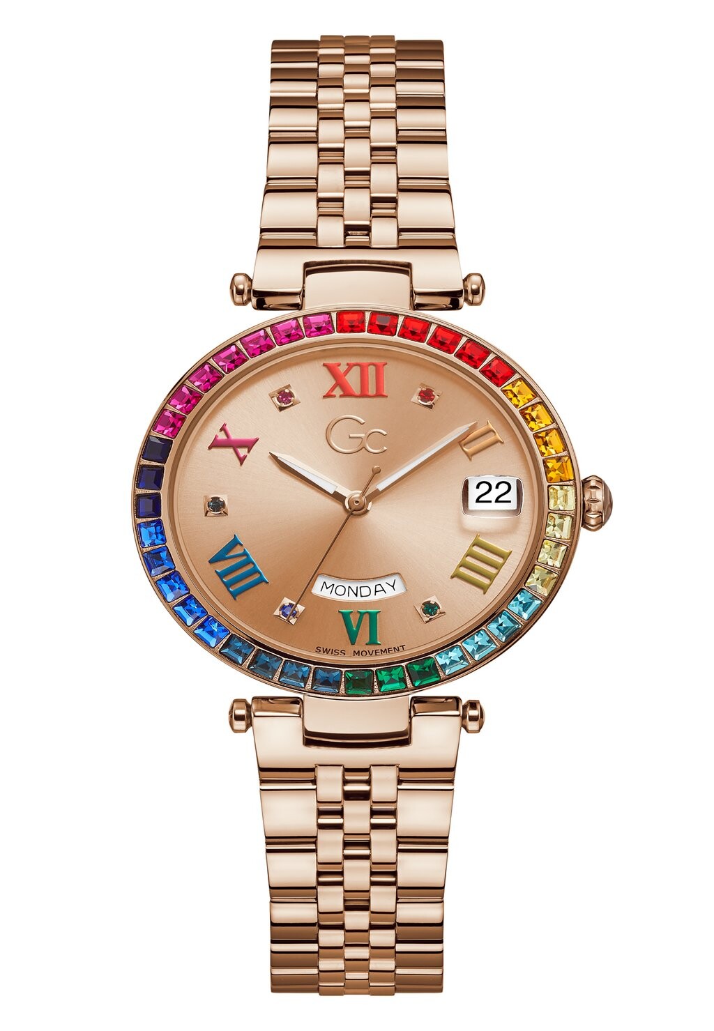 

Часы Gc Flair Crystal Gc Watches, цвет rose gold-coloured