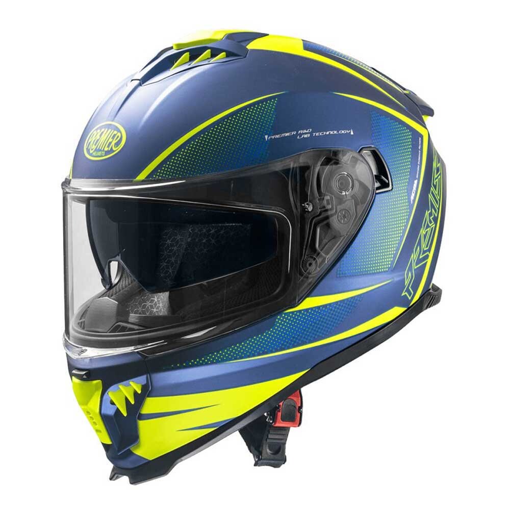 

Шлем полнолицевой Premier Helmets 23 Typhoon FR12BM Pinlock Included, синий