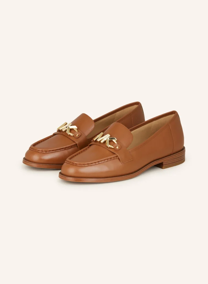 

Лоферы тиган Michael Kors, коричневый