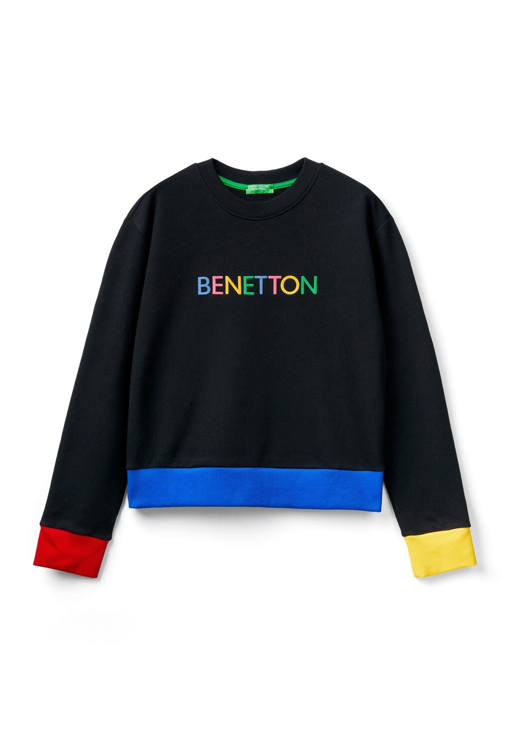 

Толстовка Comfort Fit United Colors of Benetton, черный