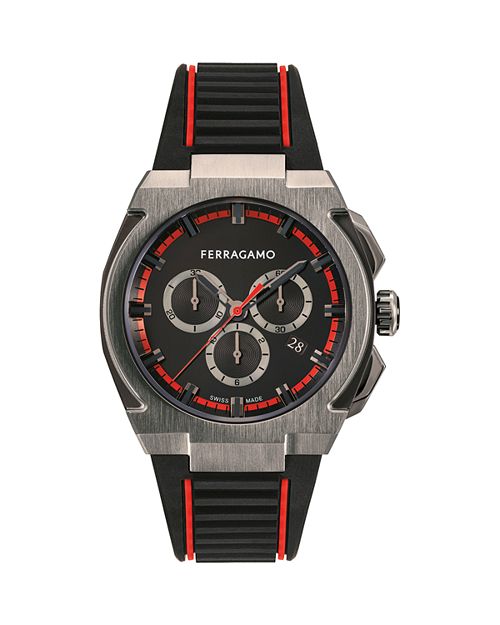 

Хронограф Ferragamo Edge Chrono, 43 мм Ferragamo, цвет Black