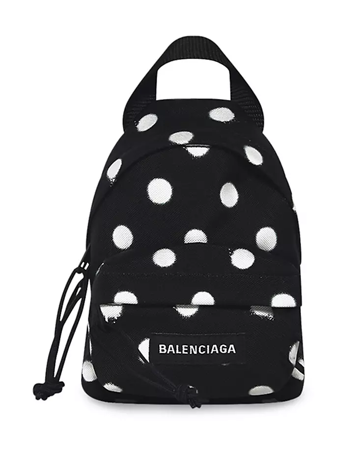 

Мини-рюкзак Explorer Balenciaga, черный