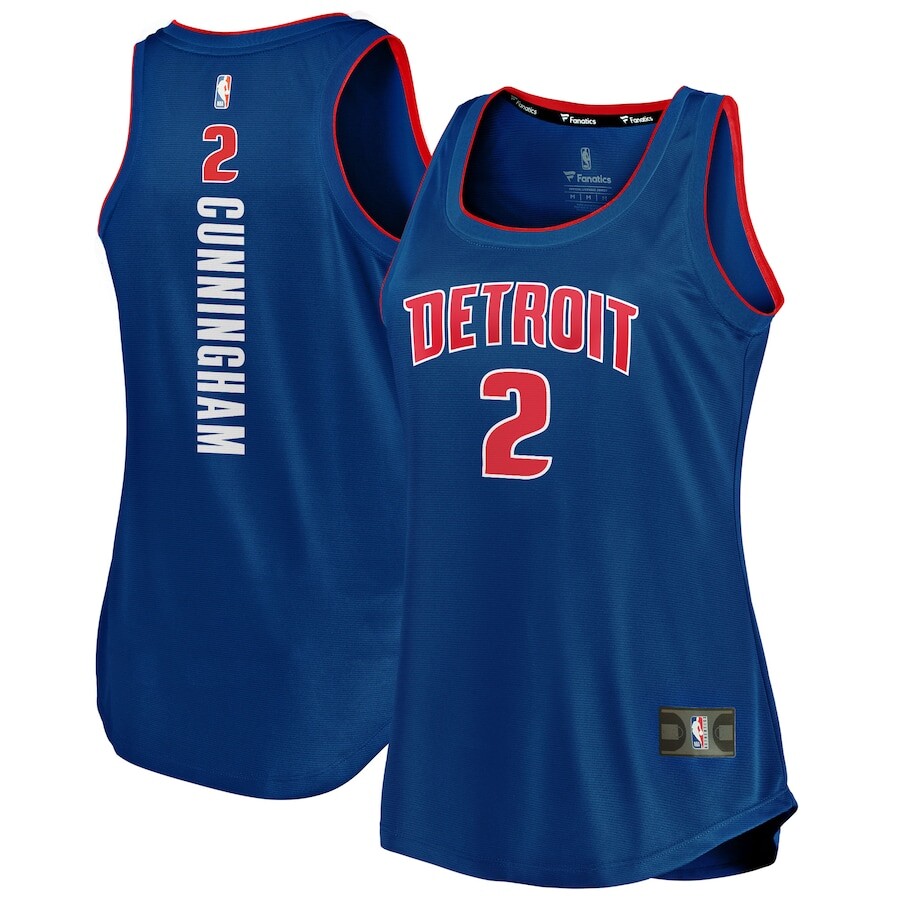 

Джерси Fanatics Branded Detroit Pistons, синий