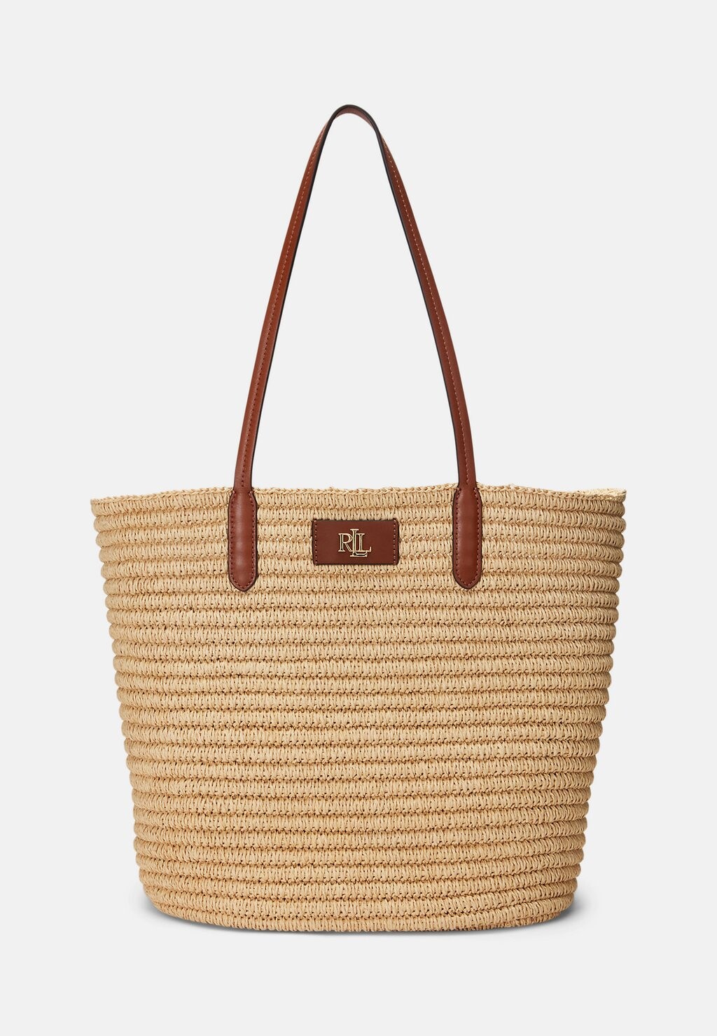 Сумка для покупок BRIE TOTE LARGE Lauren Ralph Lauren, цвет natural/tan