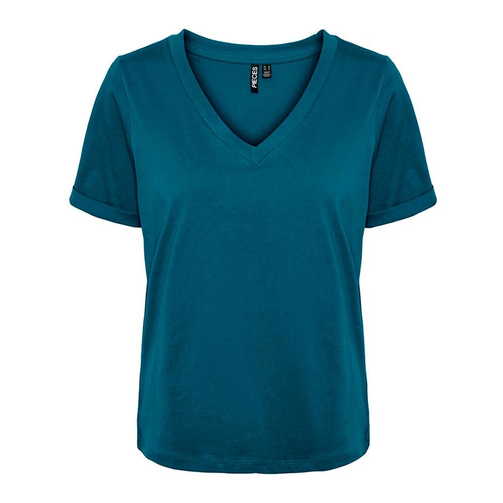

Футболка Pieces Ria Short Sleeve V Neck, зеленый