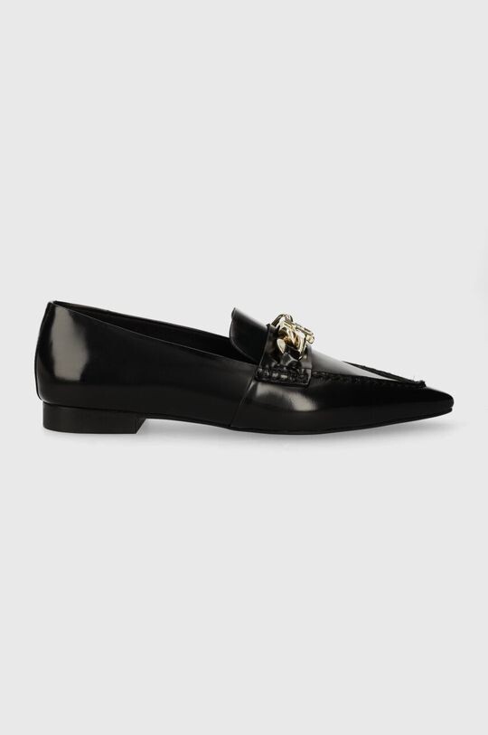 

Кожаные балетки TH CHAIN ​​POINTY BALLERINA Tommy Hilfiger, черный