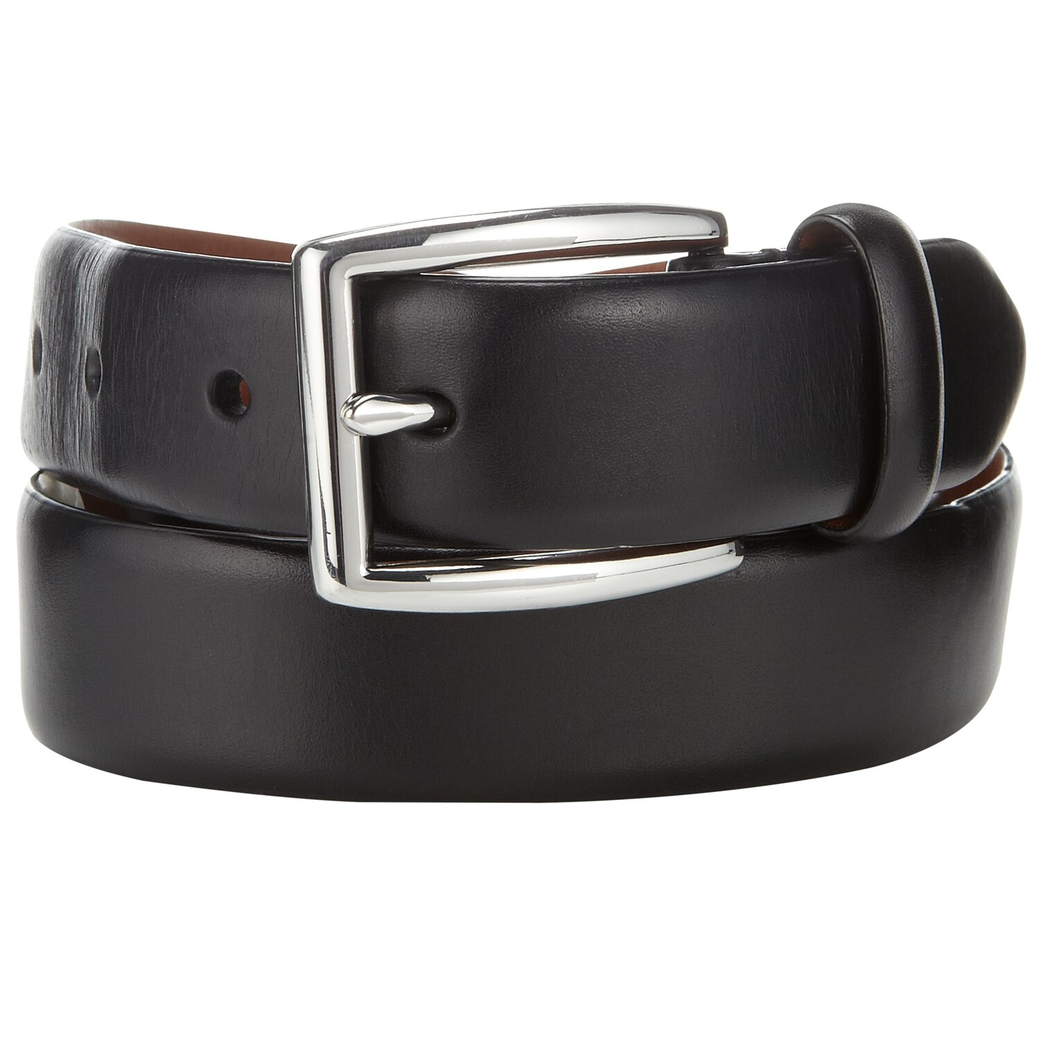 

Кожаный ремень Polo Ralph Lauren Saddle, черный