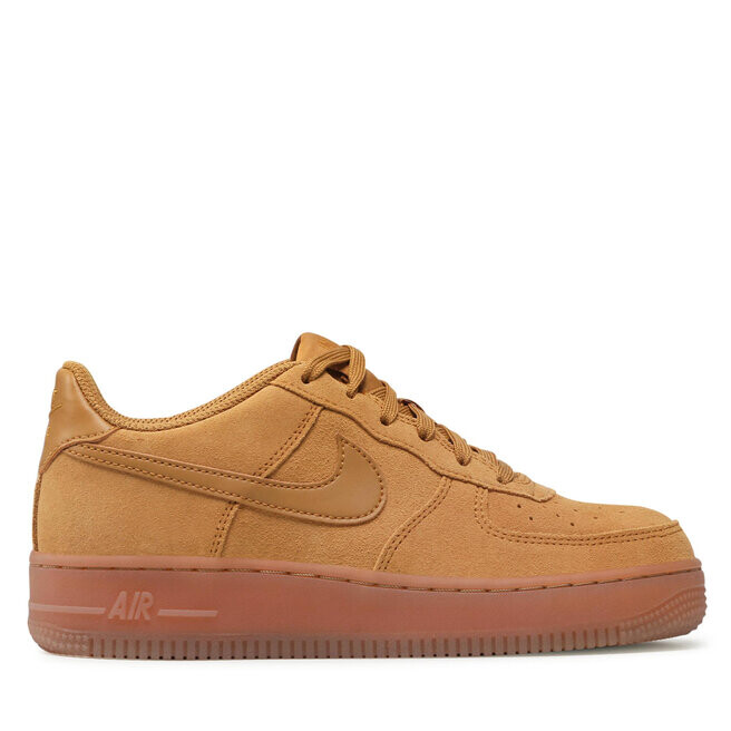 

Кроссовки Nike Air Force 1 Lv8 3 (Gs) BQ5485 700 Wheat/Wheat/Gum Light Brown, коричневый