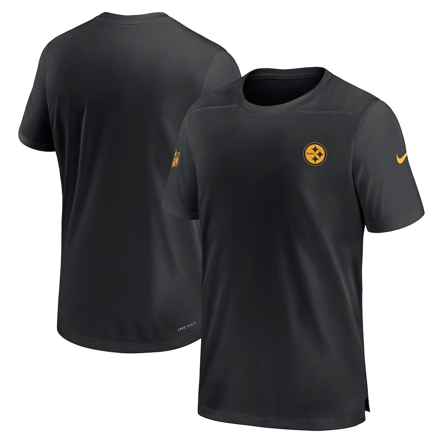 

Футболка с коротким рукавом Nike Pittsburgh Steelers, черный
