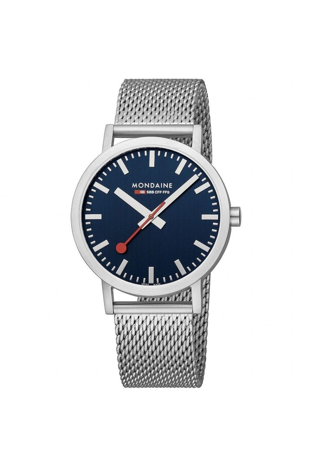 

Классические часы Deep Ocean Blue из нержавеющей стали - A660.30314.40Sbj Mondaine, синий