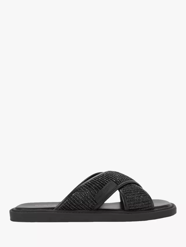

Сандалии Kurt Geiger London Owen Raffia, черный