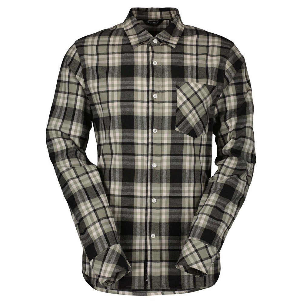 Рубашка Scott Flannel, серый рубашка zara soft flannel серый