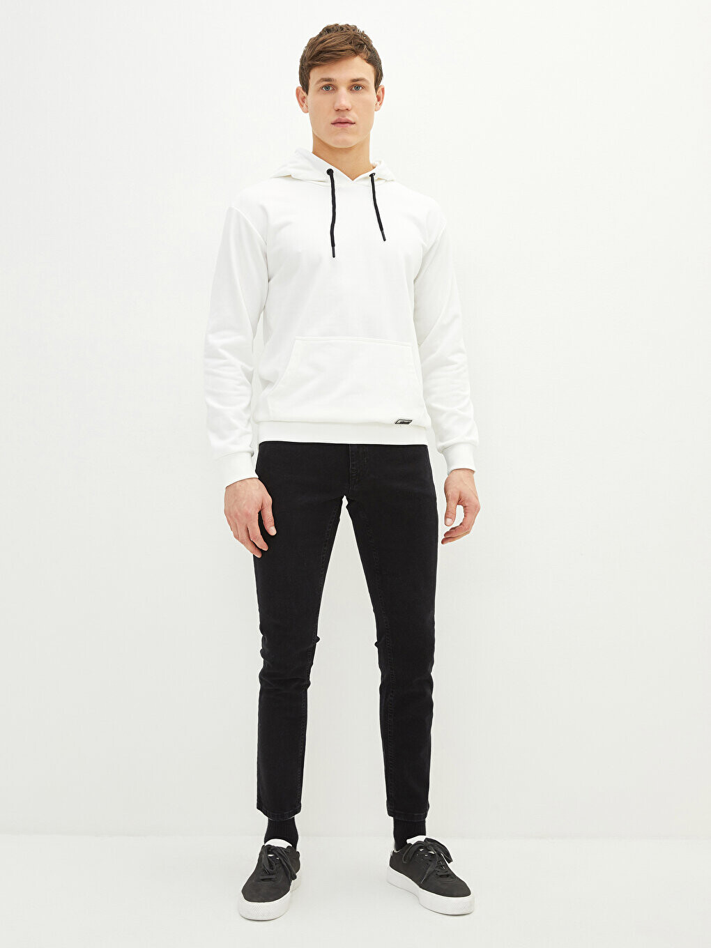 

Мужская толстовка с длинным рукавом LCW Casual, экрю