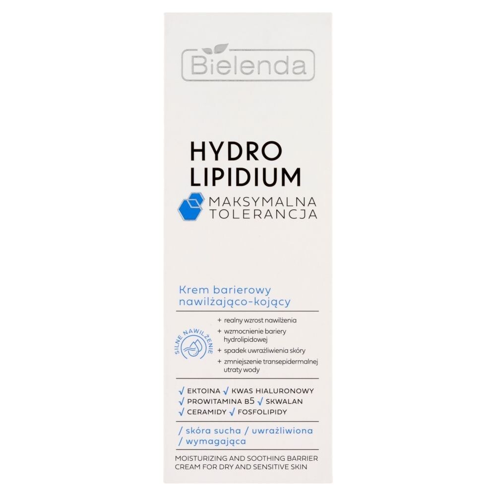 

Защитный крем для лица Bielenda Hydro LipidIum Maksymalna Tolerancja, 50 мл