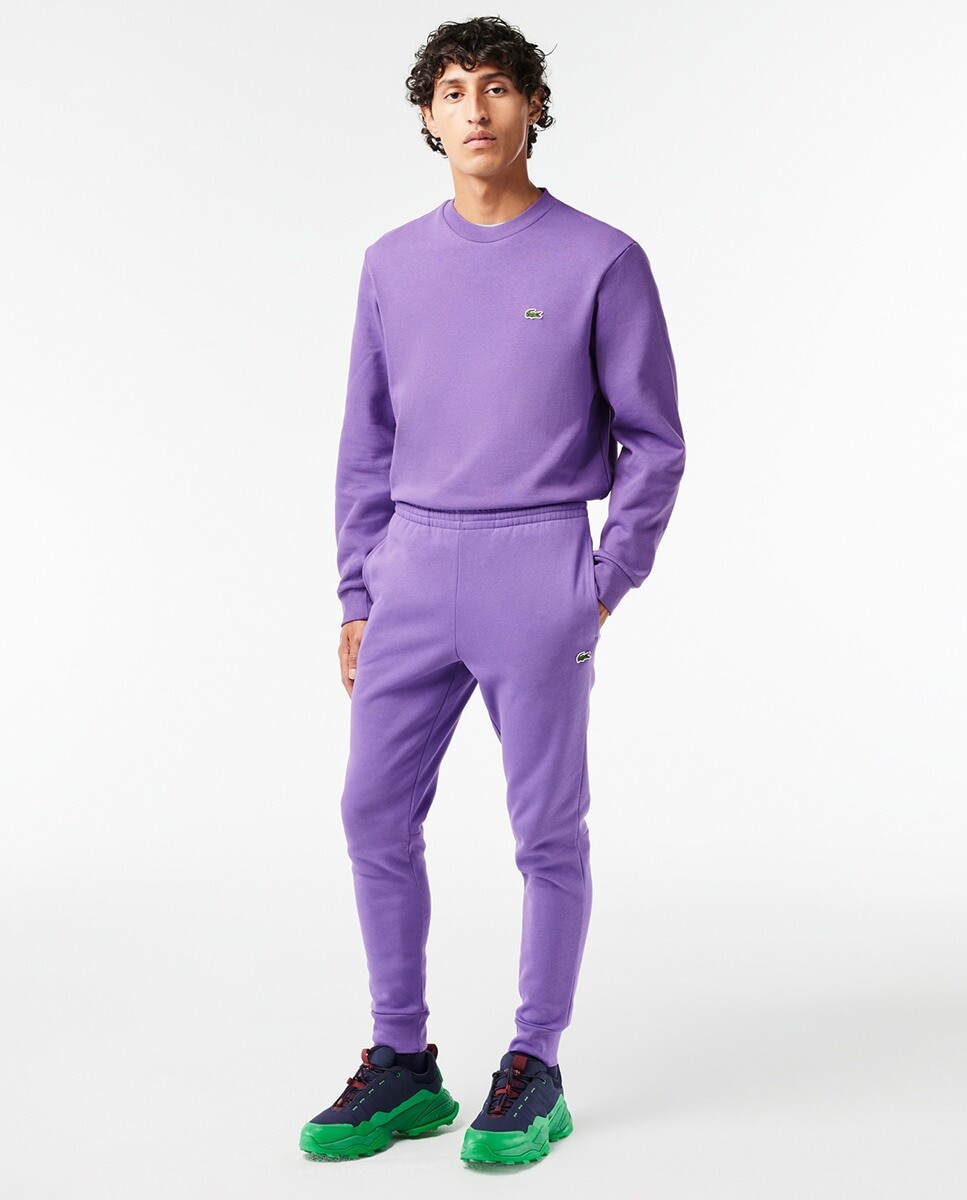 

Мужские спортивные брюки узкого кроя Lacoste, фиолетовый