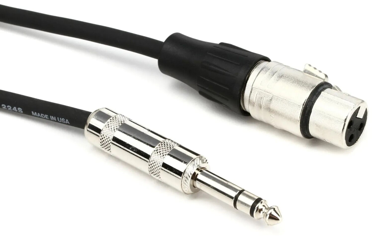 

Балансный патч-кабель Pro Co BPBQXF-10 Excellines — гнездо XLR к вилке TRS — 10 футов