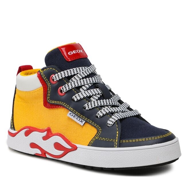 

Кроссовки Geox JAlphabeet Boy, желтый