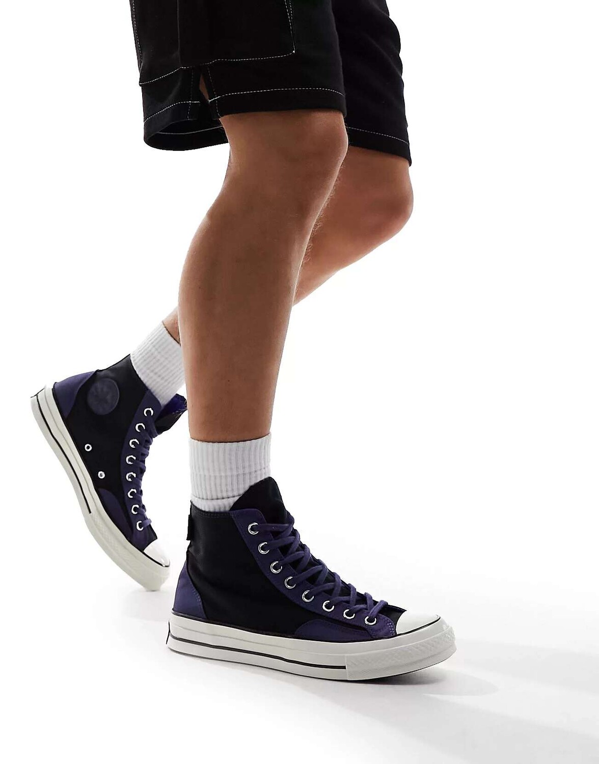 

Темно-синие кроссовки Converse Chuck 70 Hi Cordura, Синий