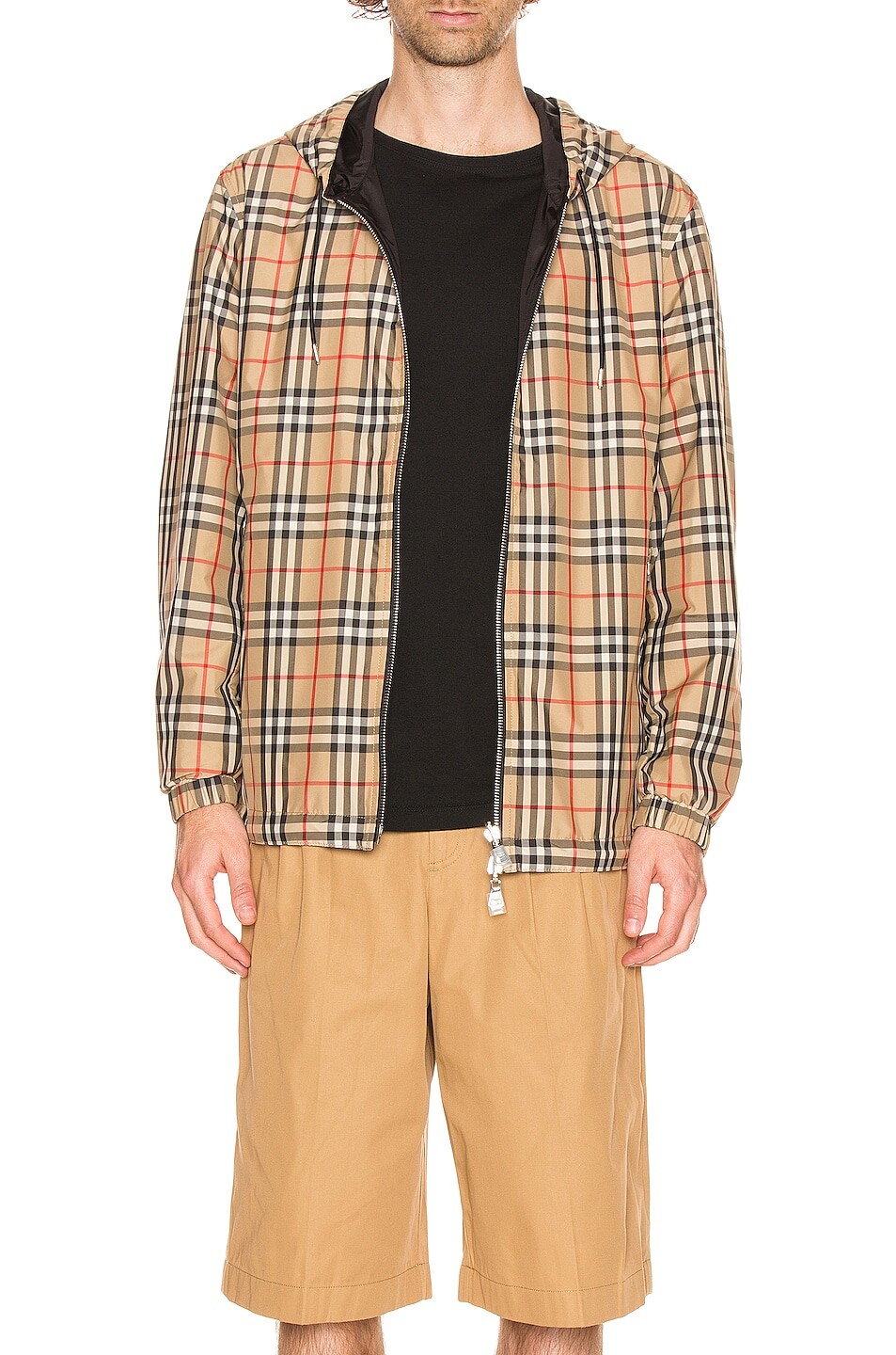 

Куртка Burberry Stretton Reversible, цвет Archive Beige IP Check