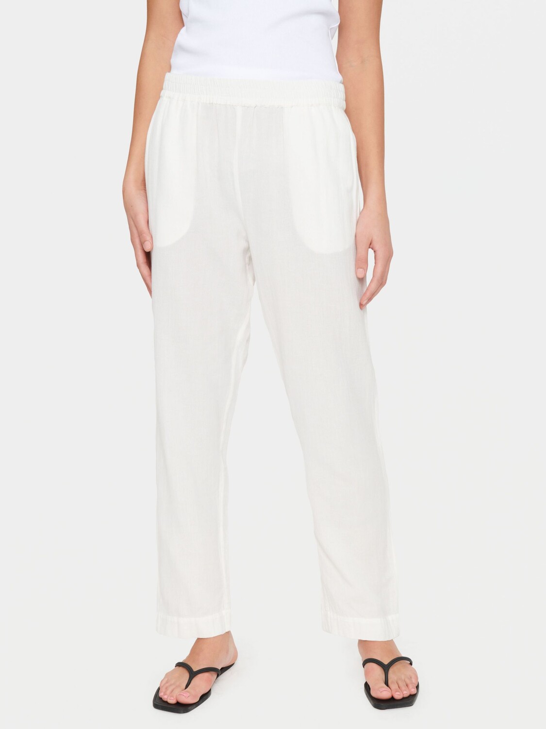 

Брюки Saint Tropez Ulina из смесового льна, лед