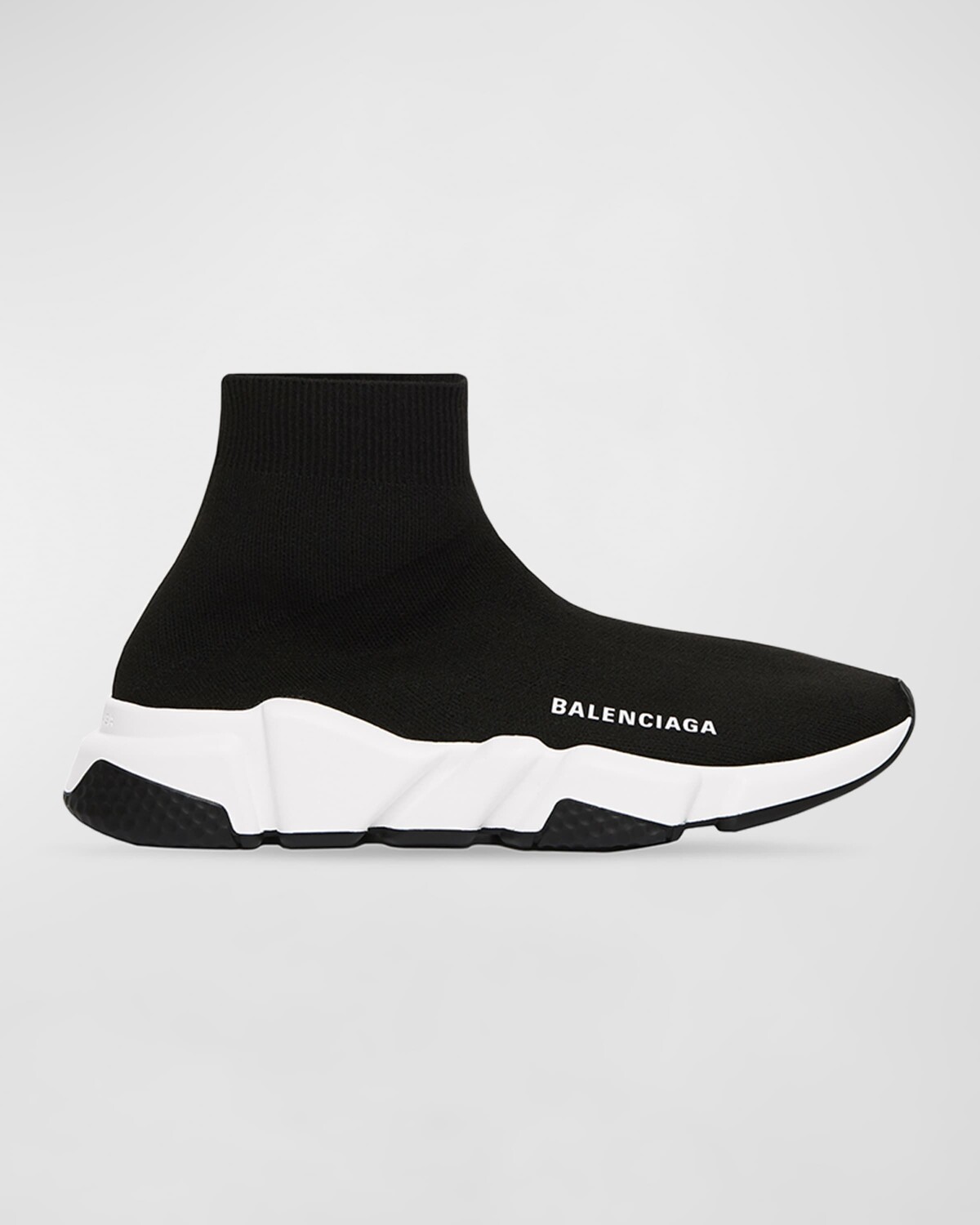 

Мужские кроссовки для бега из переработанного трикотажа Balenciaga, цвет 1000 Black/White/Black