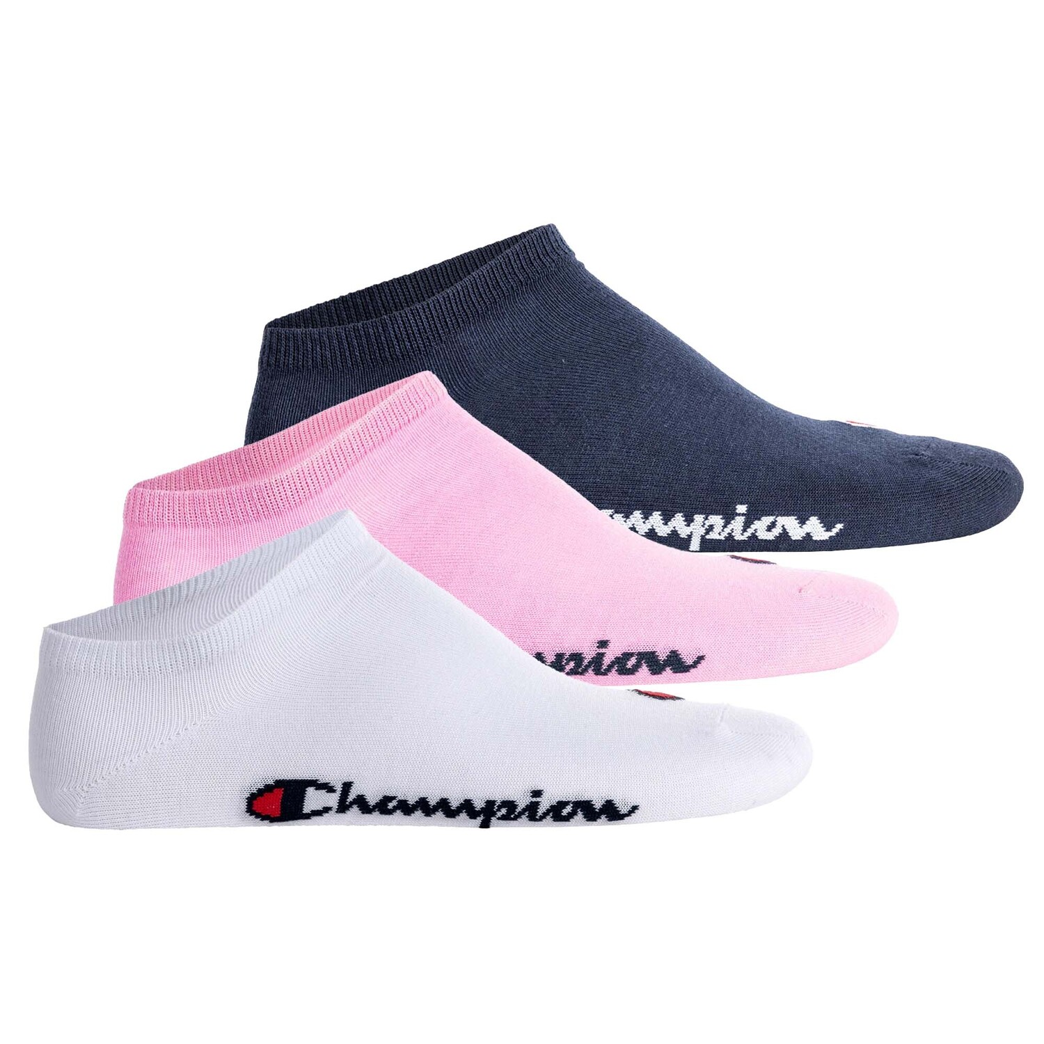 

Носки Champion 3 шт, цвет Rosa/Weiß/Blau