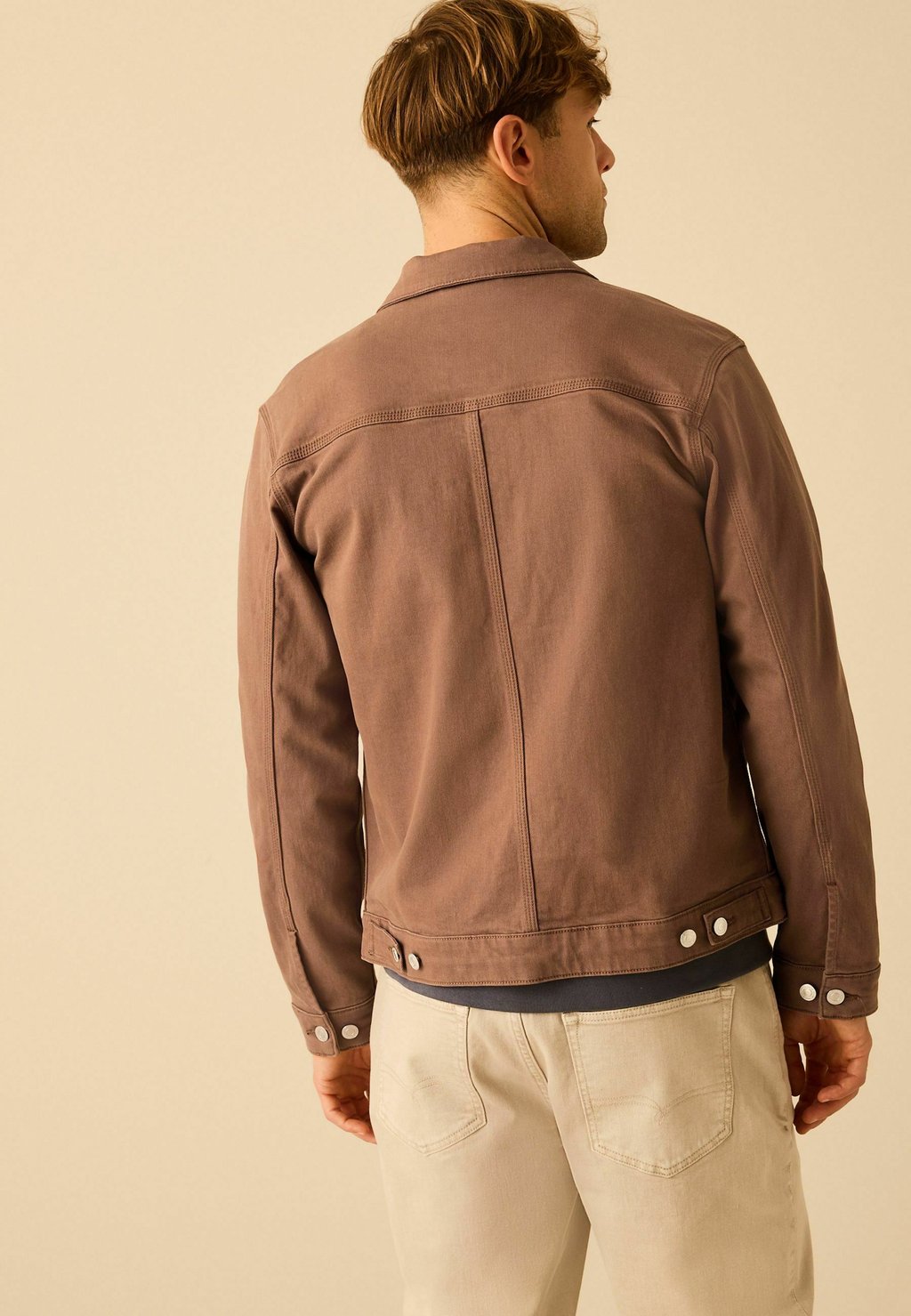 Джинсовая куртка REGULAR FIT Next, цвет rust brown галстук textured regular next цвет brown rust