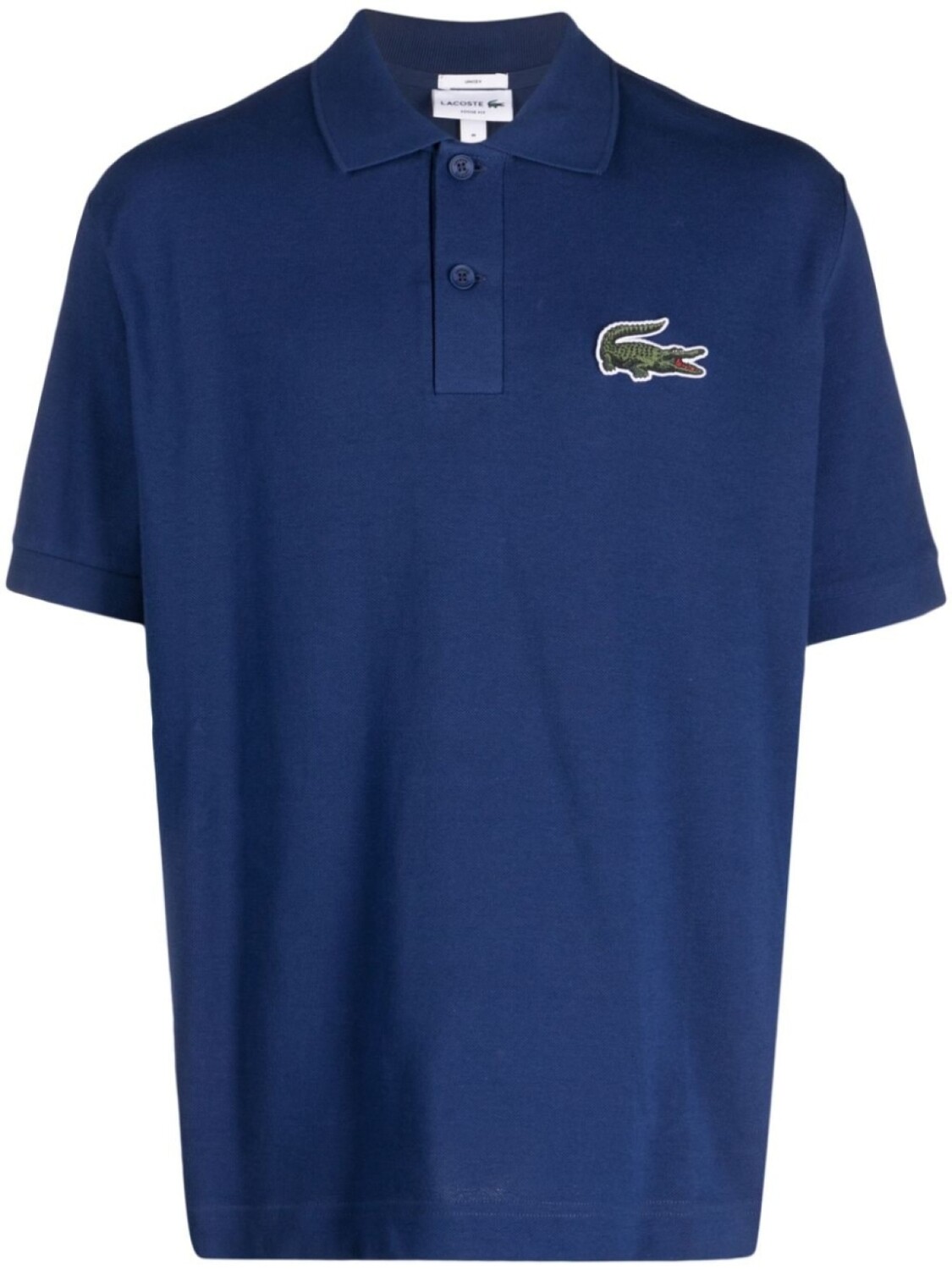 

Lacoste рубашка поло с нашивкой-логотипом, синий